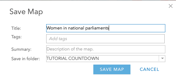 Tutorial – How to create a top 10 countdown in ArcGIS Online