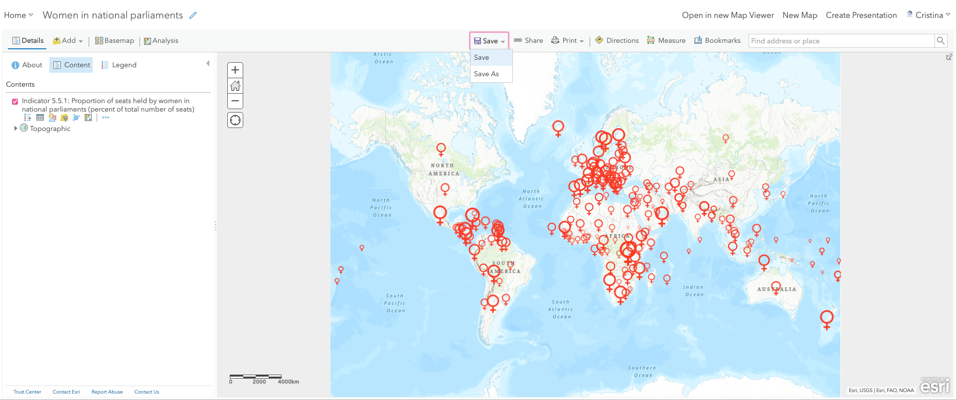 Tutorial – How to create a top 10 countdown in ArcGIS Online