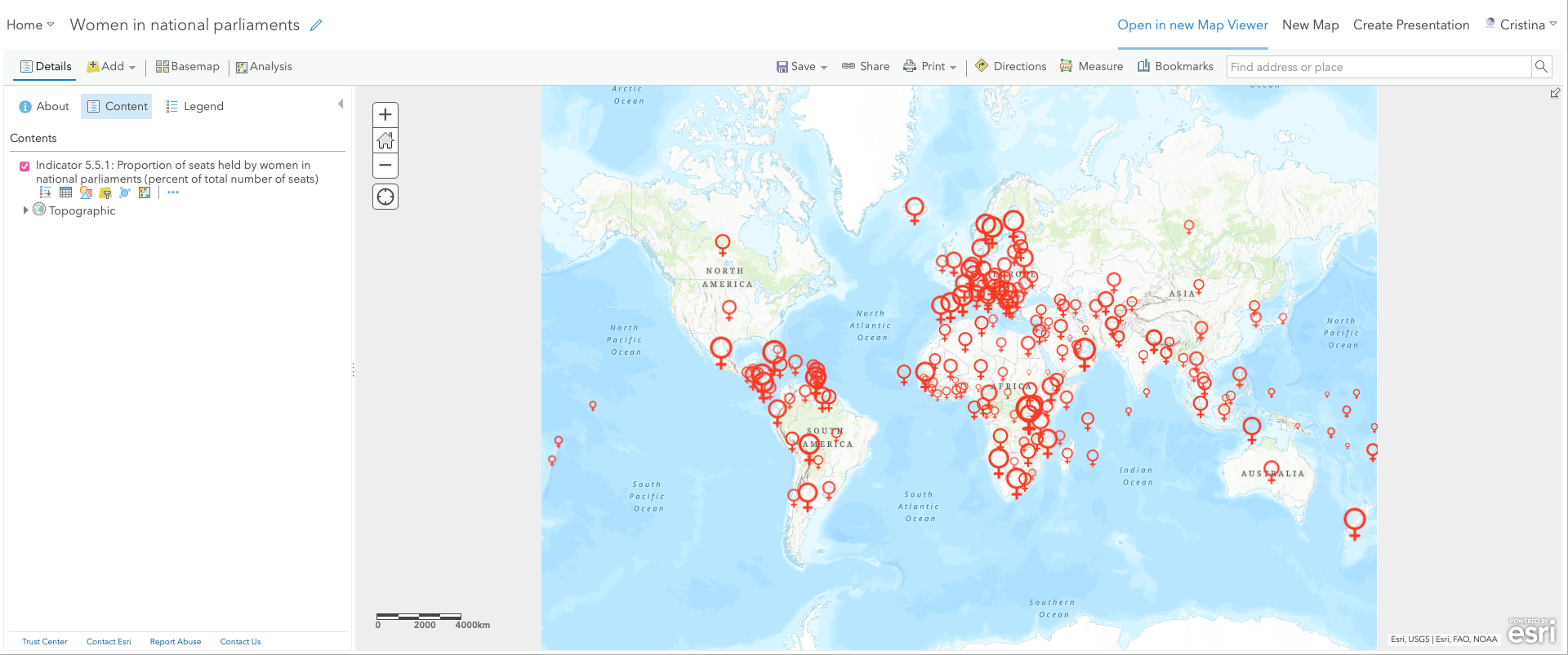 Tutorial – How to create a top 10 countdown in ArcGIS Online