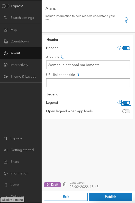 Tutorial – How to create a top 10 countdown in ArcGIS Online