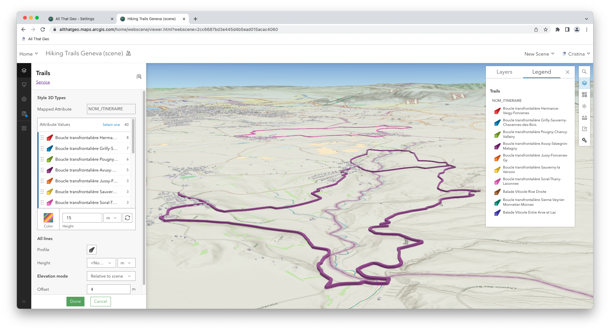 Tutorial – How to build a 3D hiking app