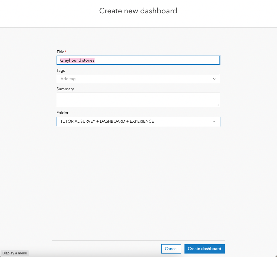 Tutorial – How to create a 3-in-1 app to crowdsource data, perform analytics and share stories