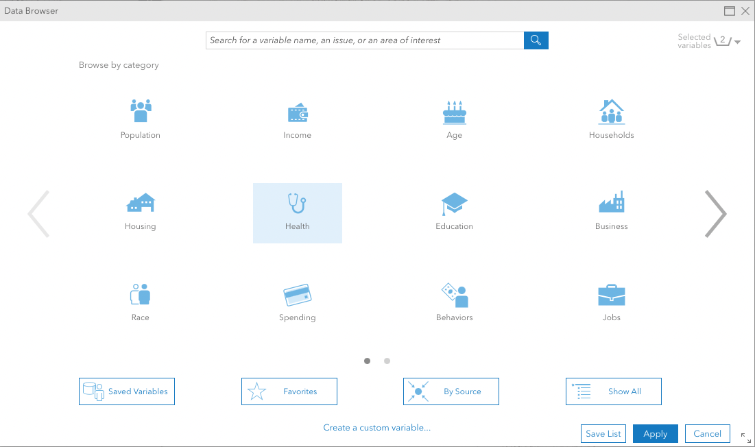 Tutorial – How to find areas that match a set of demographic variables and produce infographics