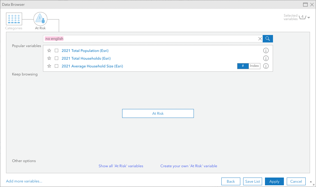 Tutorial – How to find areas that match a set of demographic variables and produce infographics