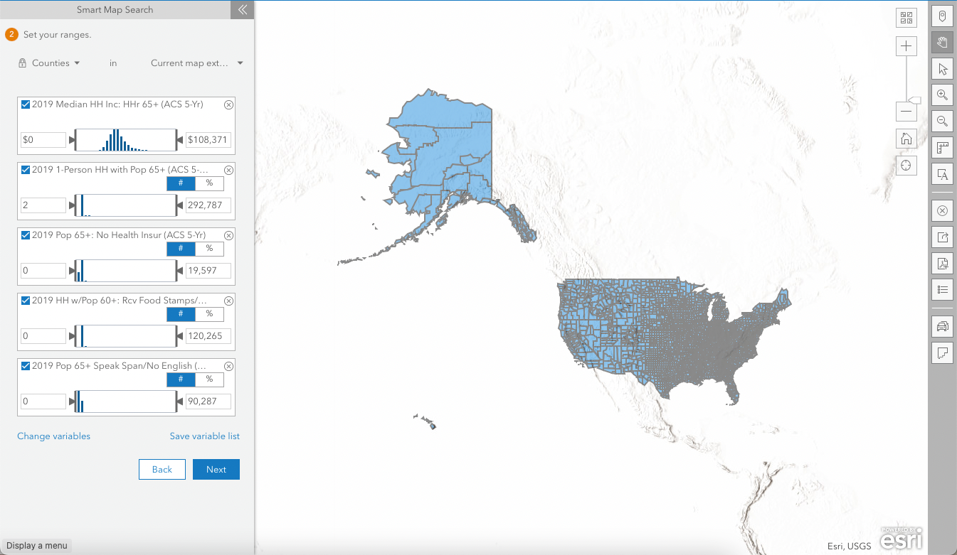 Tutorial – How to find areas that match a set of demographic variables and produce infographics