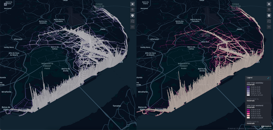 Tutorial – How to create a 4D visualisation of urban mobility data with Kepler.gl